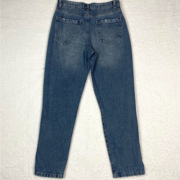 NWT Distressed Mom Jeans, Size 7 - Picture 10 of 15